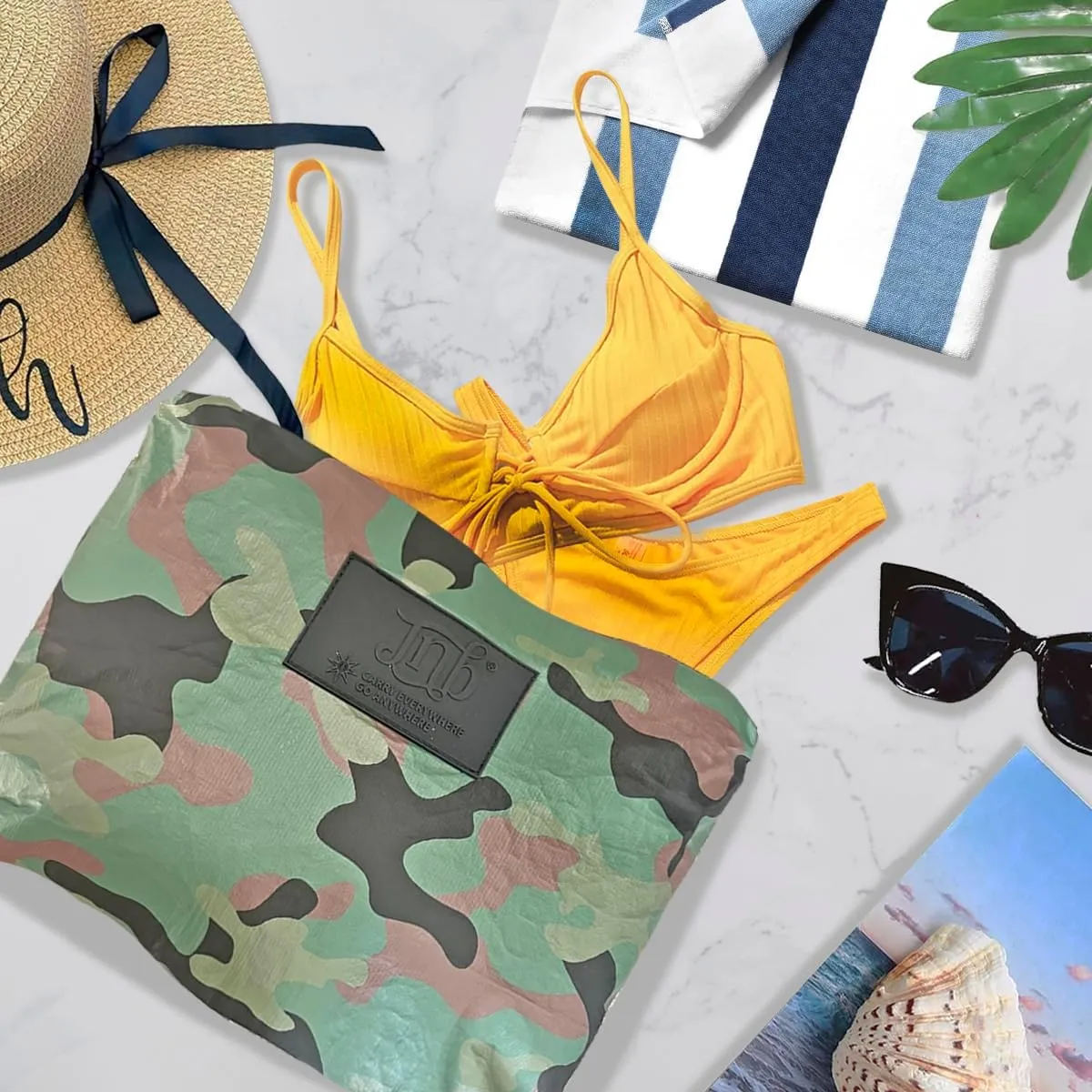 100% Coated Tyvek Material, Beach Pouch, Waterproof Pouch for Beach, Makeup Pouch, Wet Dry Bag,Clutch