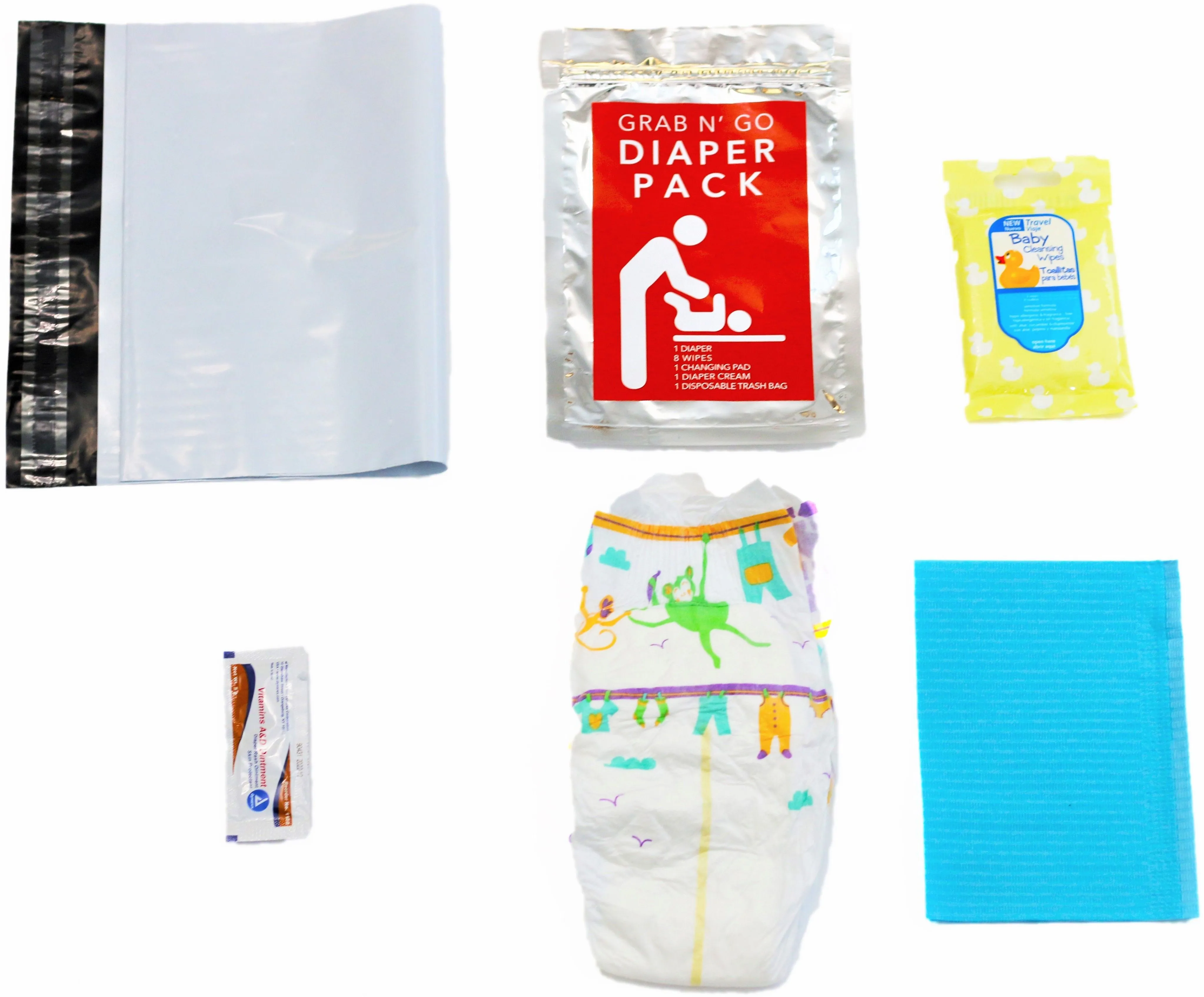 2-Pack: Grab N' Go Diaper Pack