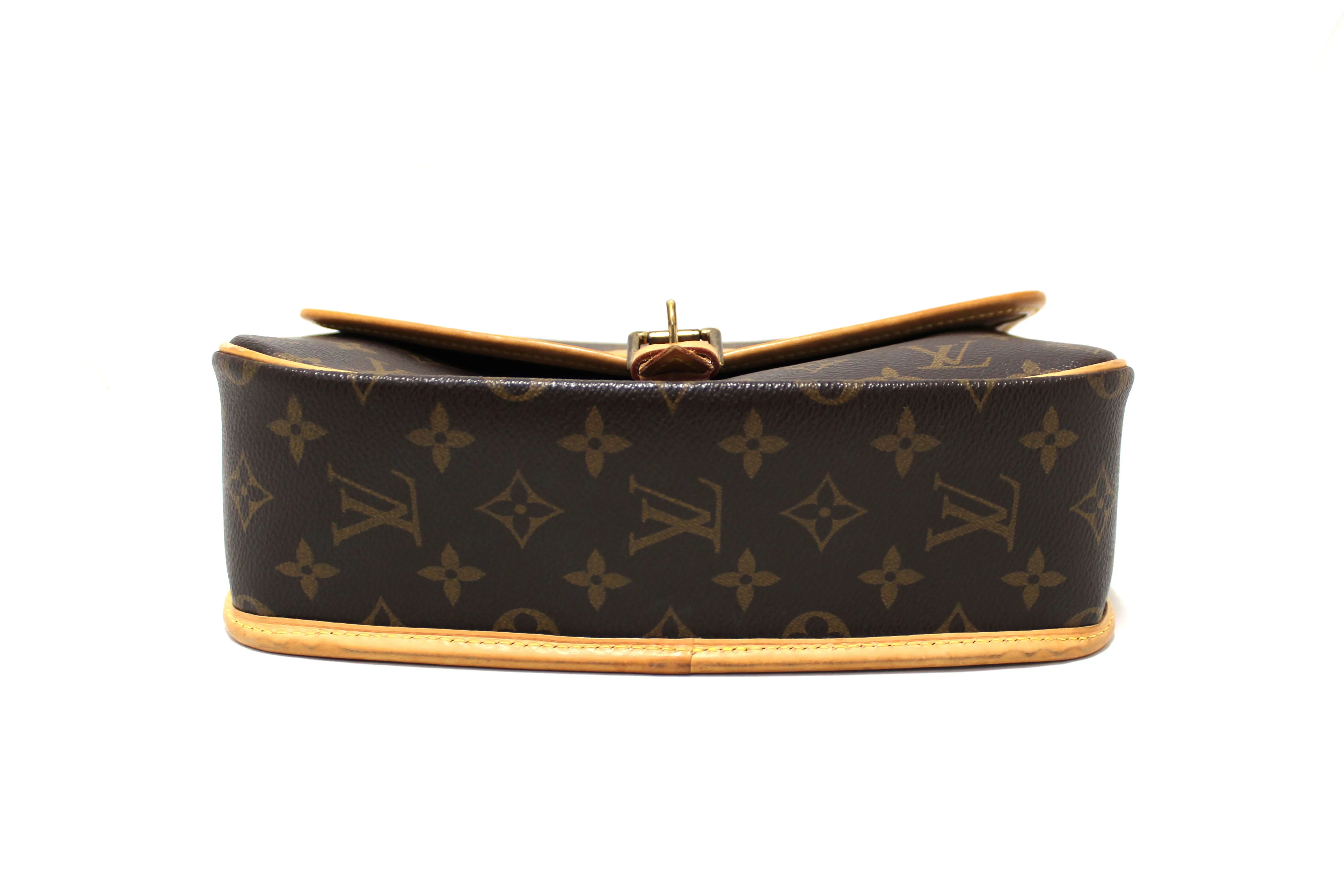 Authentic Louis Vuitton Classic Monogram Sologne Messenger Bag