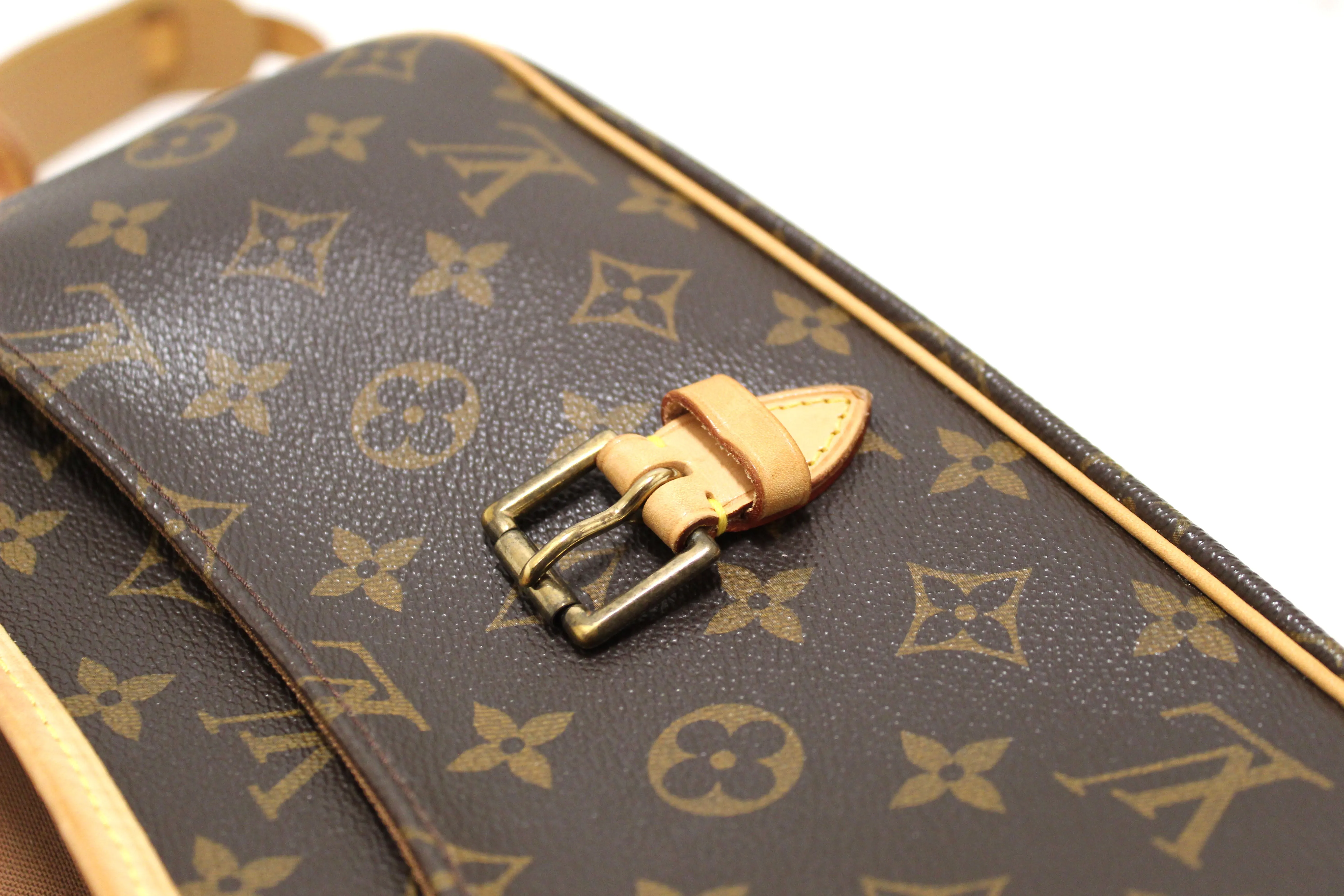 Authentic Louis Vuitton Classic Monogram Sologne Messenger Bag