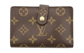 Authentic Louis Vuitton Monogram Canvas French Wallet