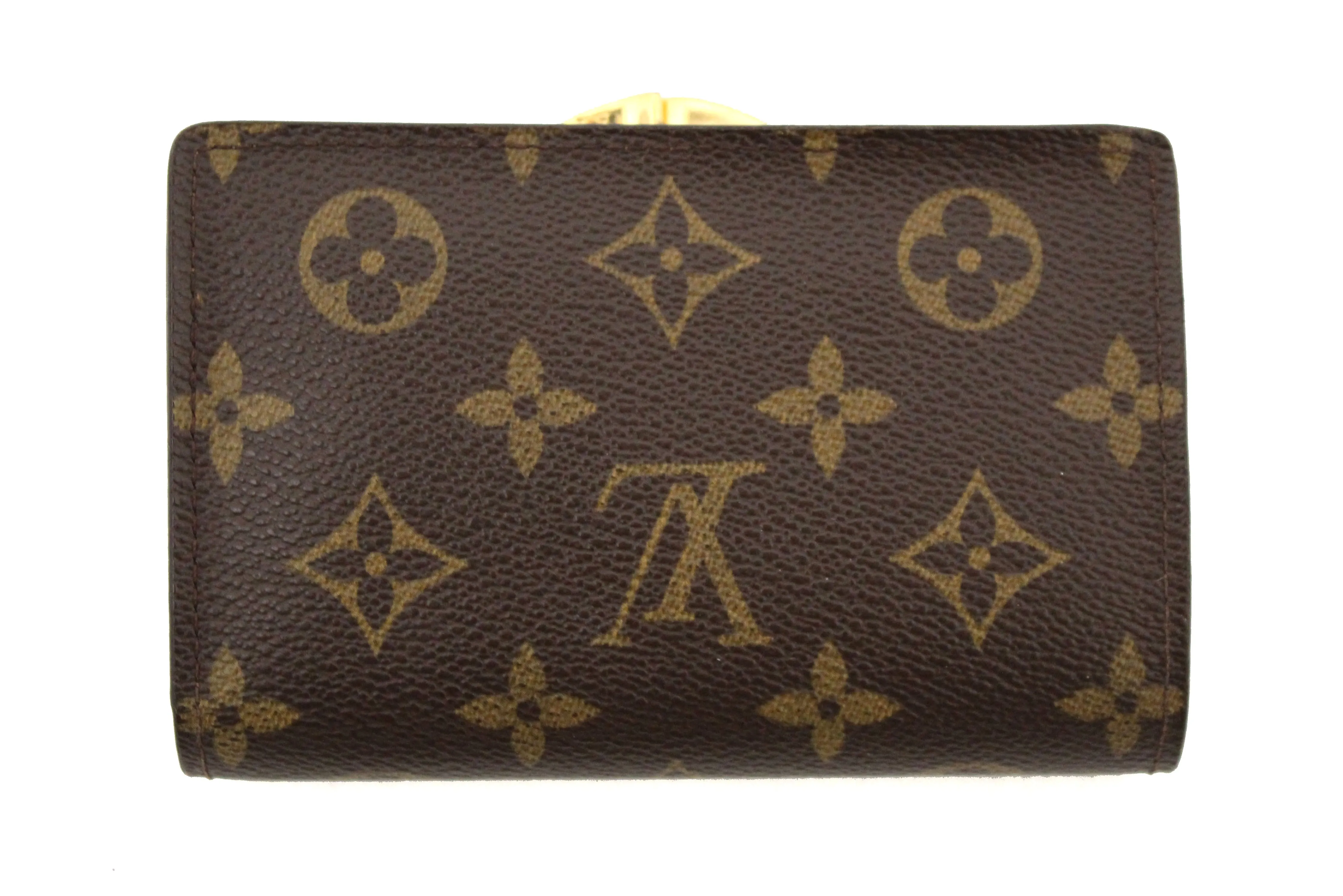 Authentic Louis Vuitton Monogram Canvas French Wallet