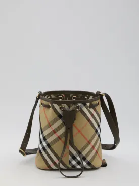 Burberry Check Bucket Bag