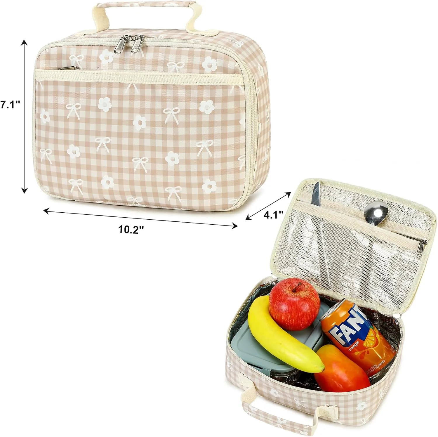 CAMTOP Backpack for Girls Boys Kids School Backpack with Lunch Box Preschool Kindergarten BookBag Set
