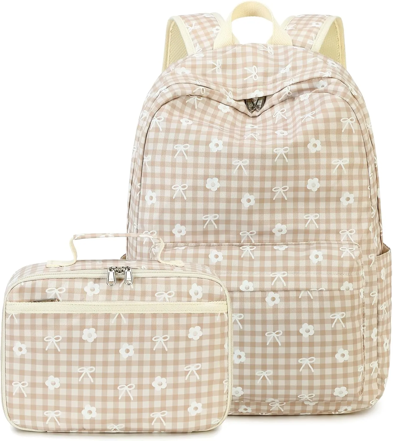 CAMTOP Backpack for Girls Boys Kids School Backpack with Lunch Box Preschool Kindergarten BookBag Set