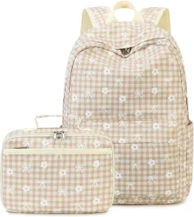 CAMTOP Backpack for Girls Boys Kids School Backpack with Lunch Box Preschool Kindergarten BookBag Set