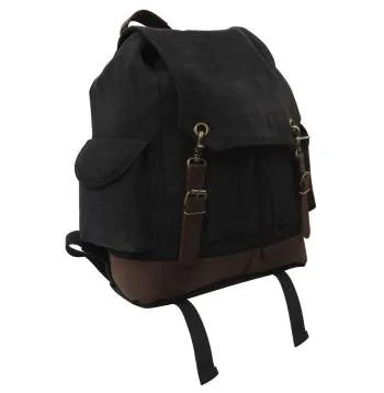 Canvas & Leather Vintage Expedition Rucksack