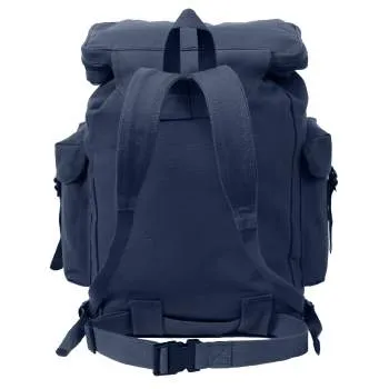Canvas European Style Rucksack Backpack