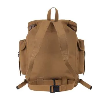 Canvas European Style Rucksack Backpack