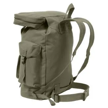 Canvas European Style Rucksack Backpack