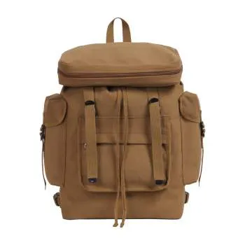 Canvas European Style Rucksack Backpack