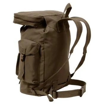 Canvas European Style Rucksack Backpack