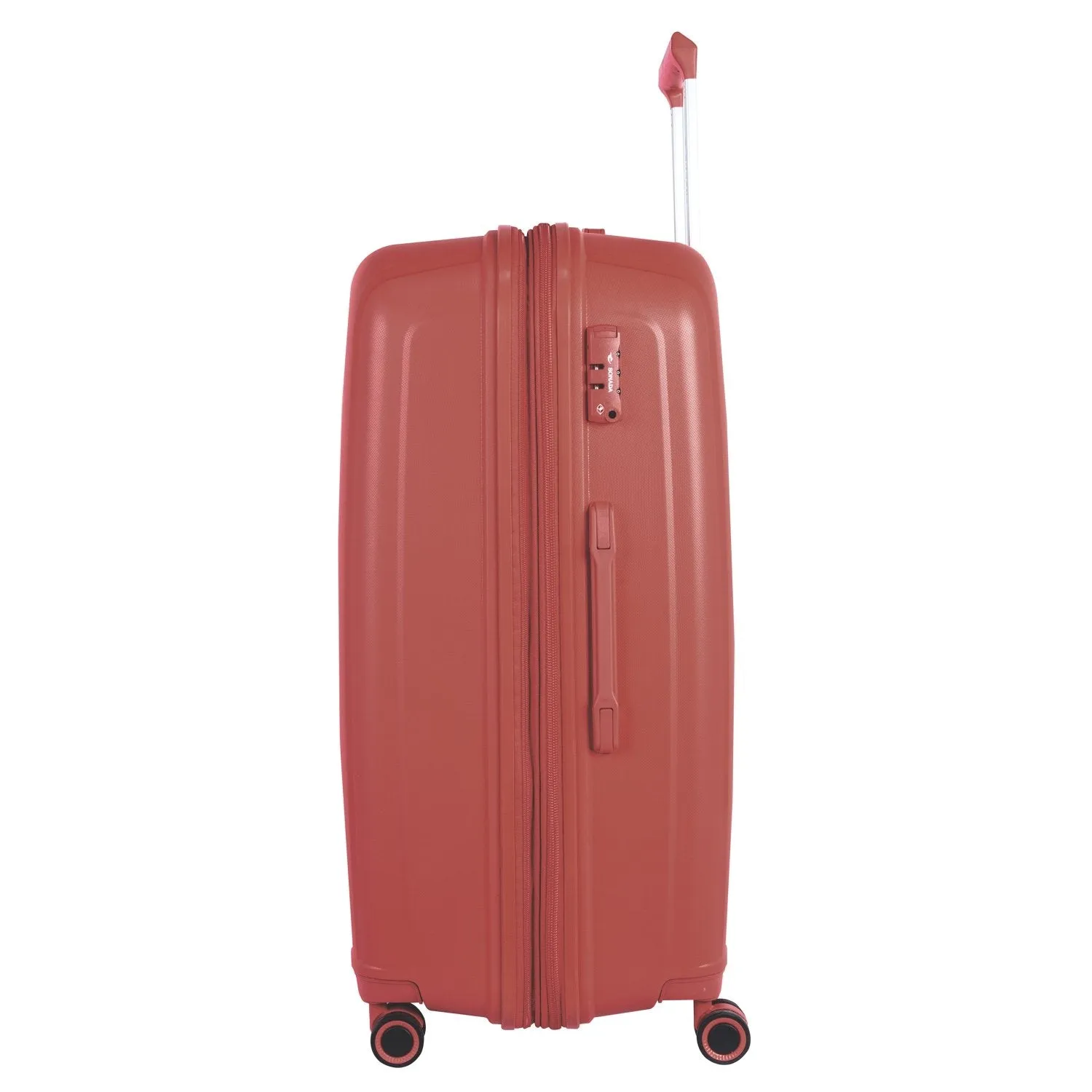Cape Town Collection Trolley Set of 3   Free Beauty Case, Red