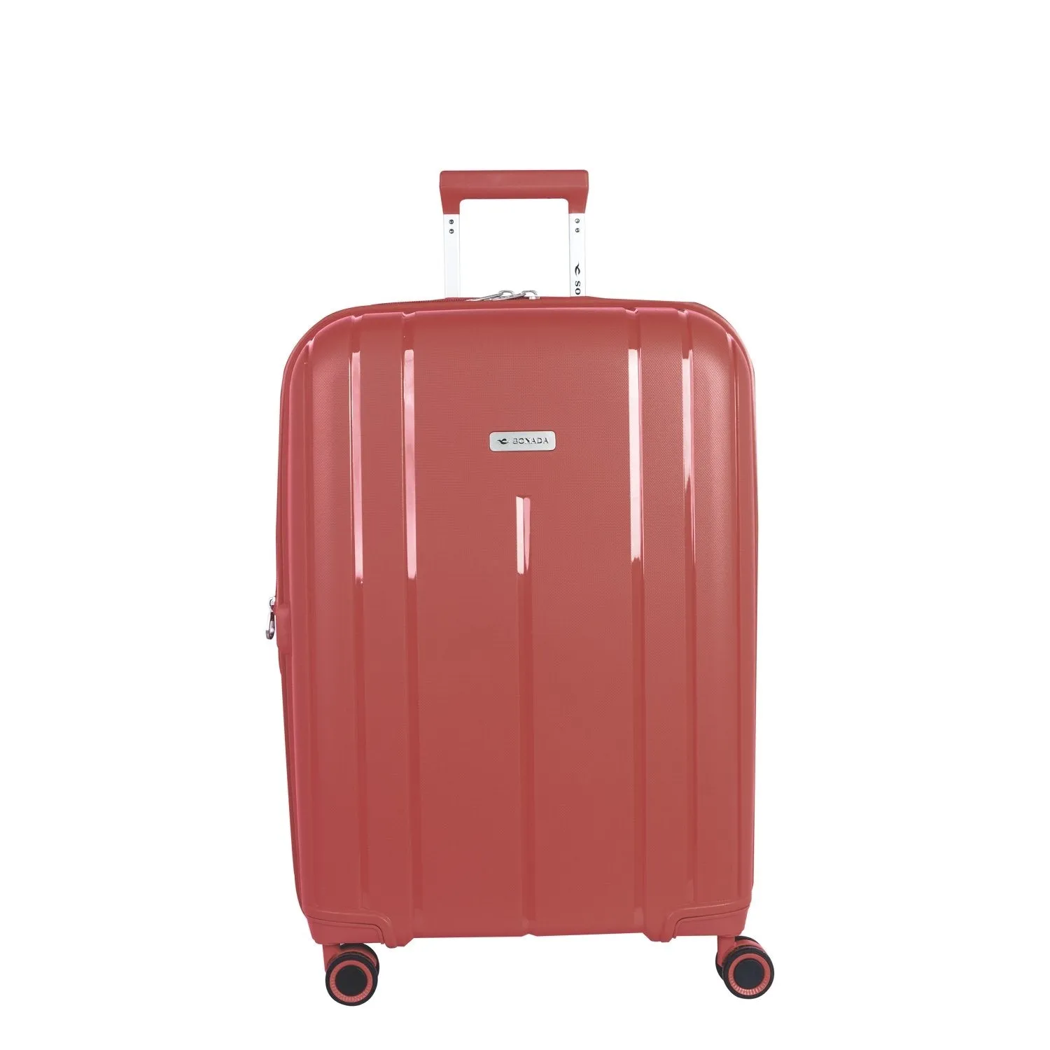 Cape Town Collection Trolley Set of 3   Free Beauty Case, Red