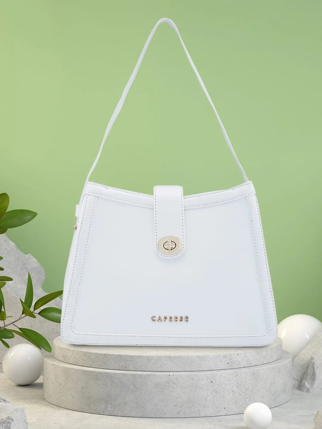 Caprese Aurora Satchel Small Pink Handbag