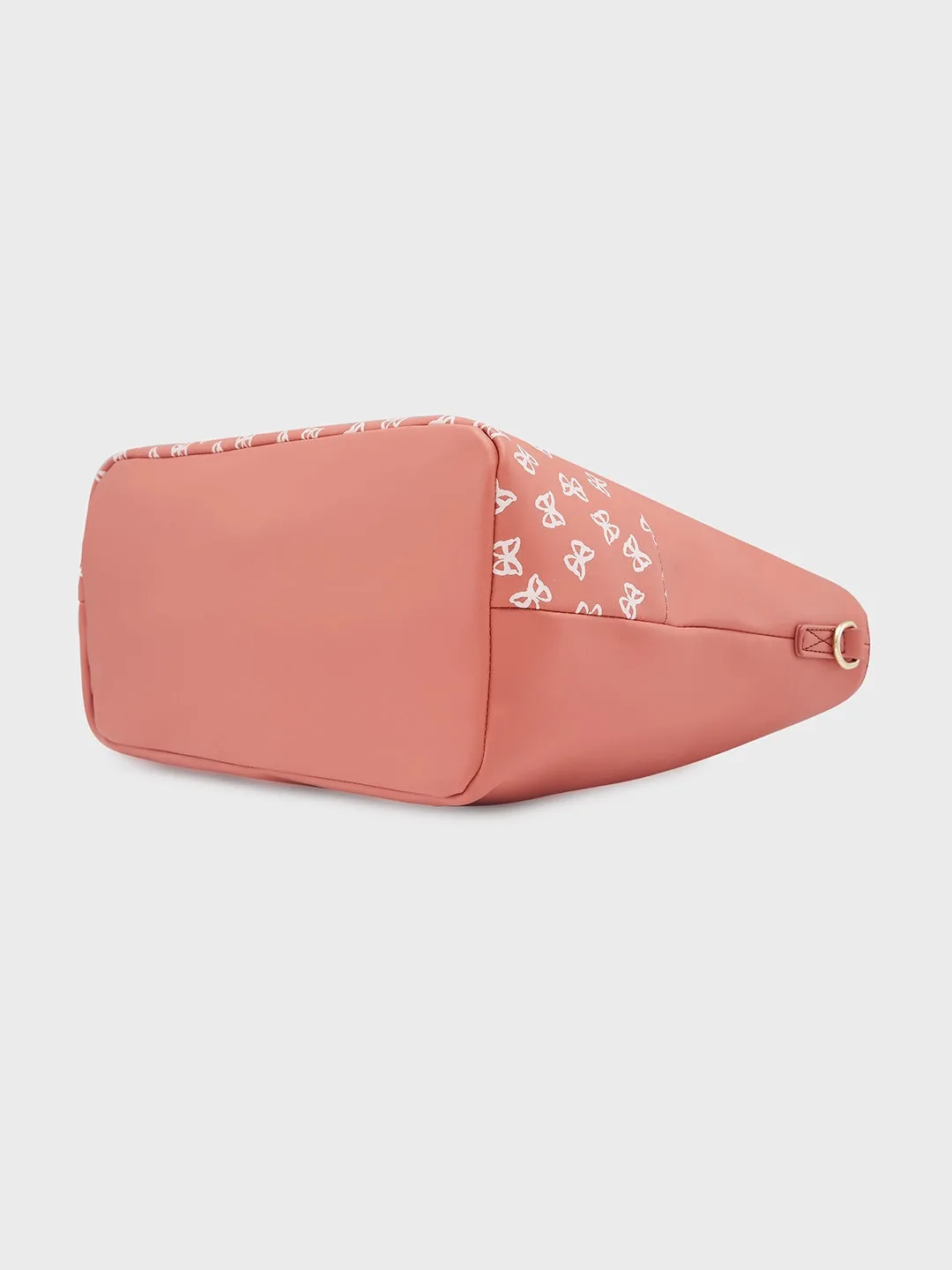 Caprese Milly Satchel Large Mud Peach