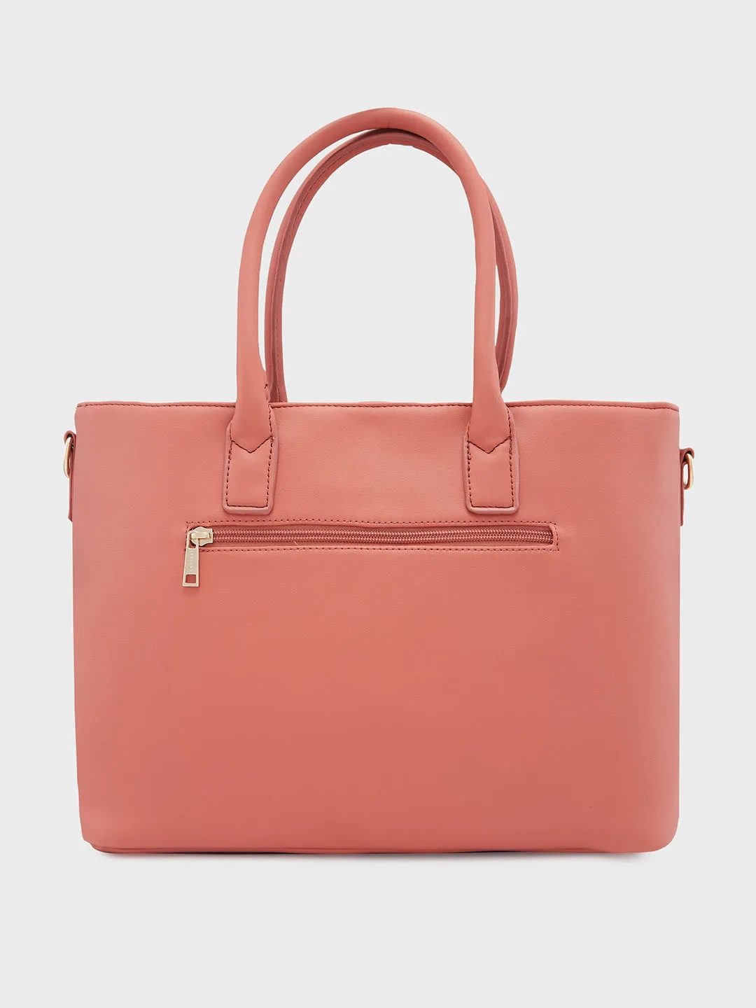 Caprese Milly Satchel Large Mud Peach