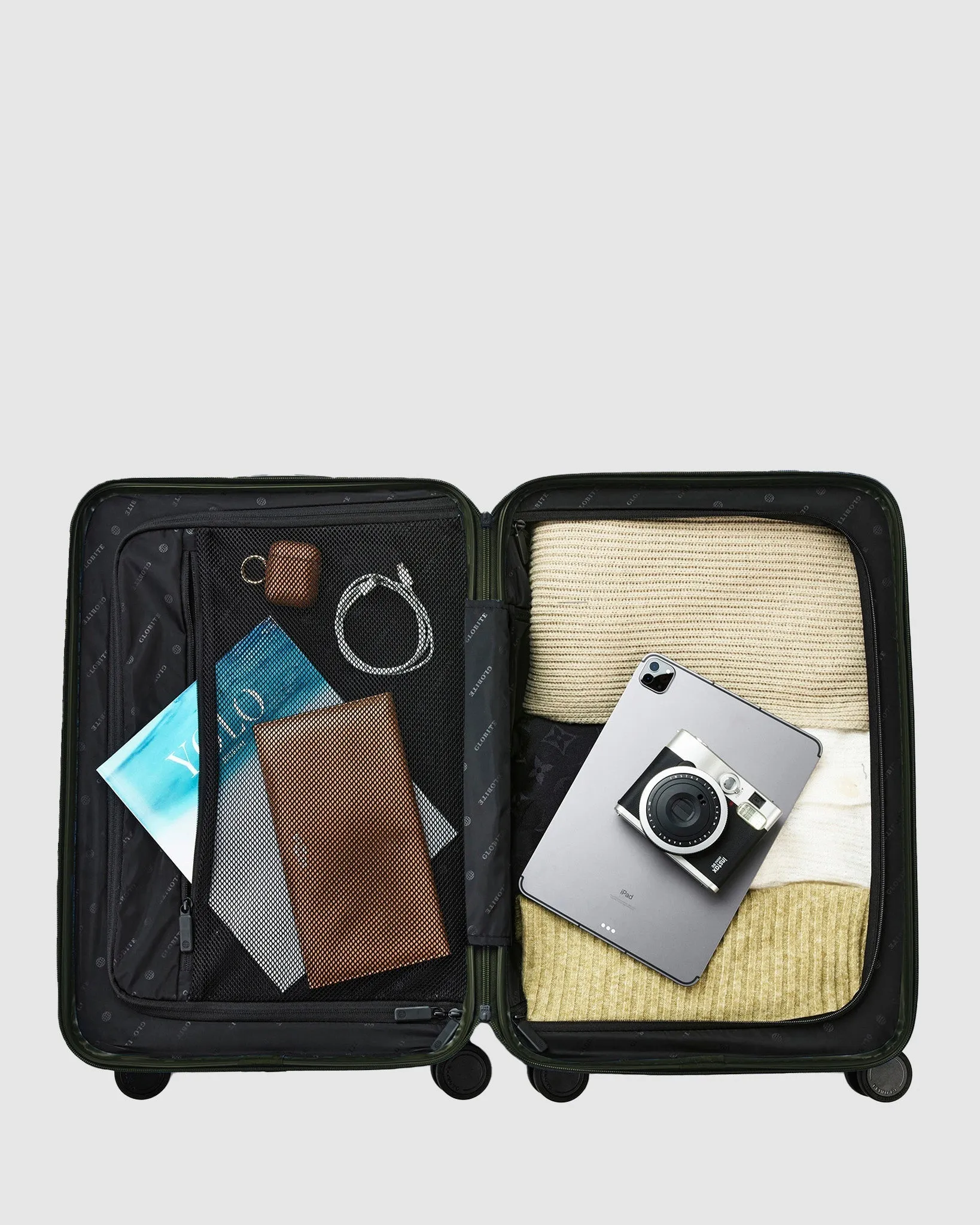 Carry On Suitcase - Olivine Green