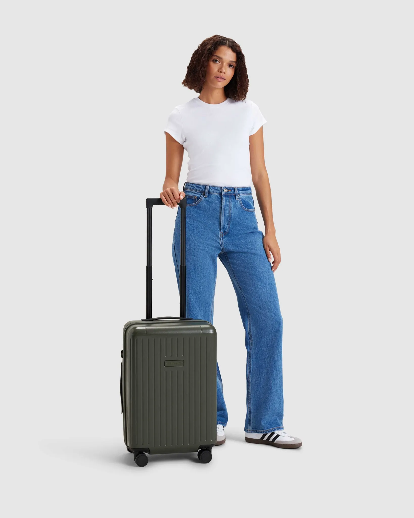 Carry On Suitcase - Olivine Green