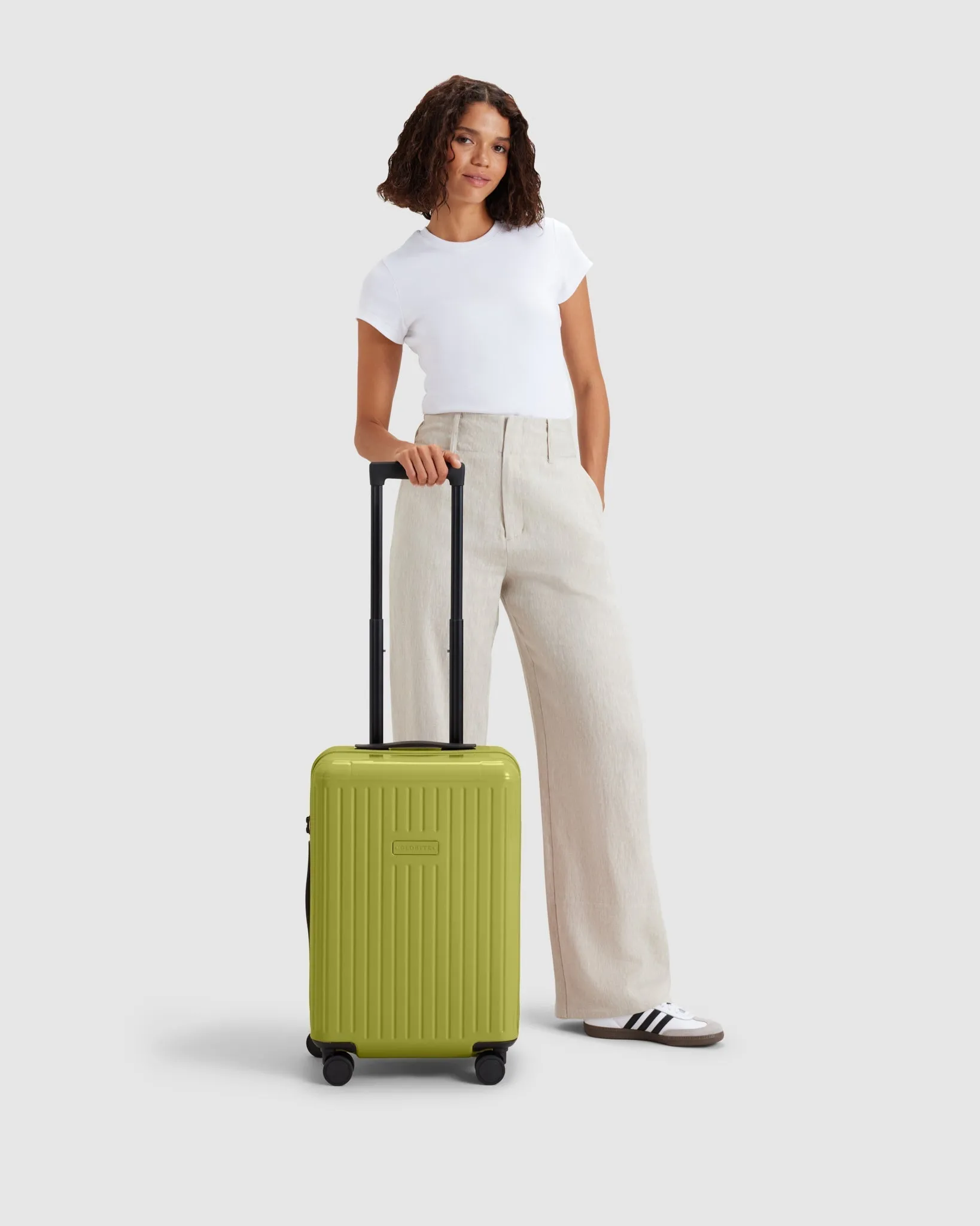 Carry On Suitcase - Wasabi Green