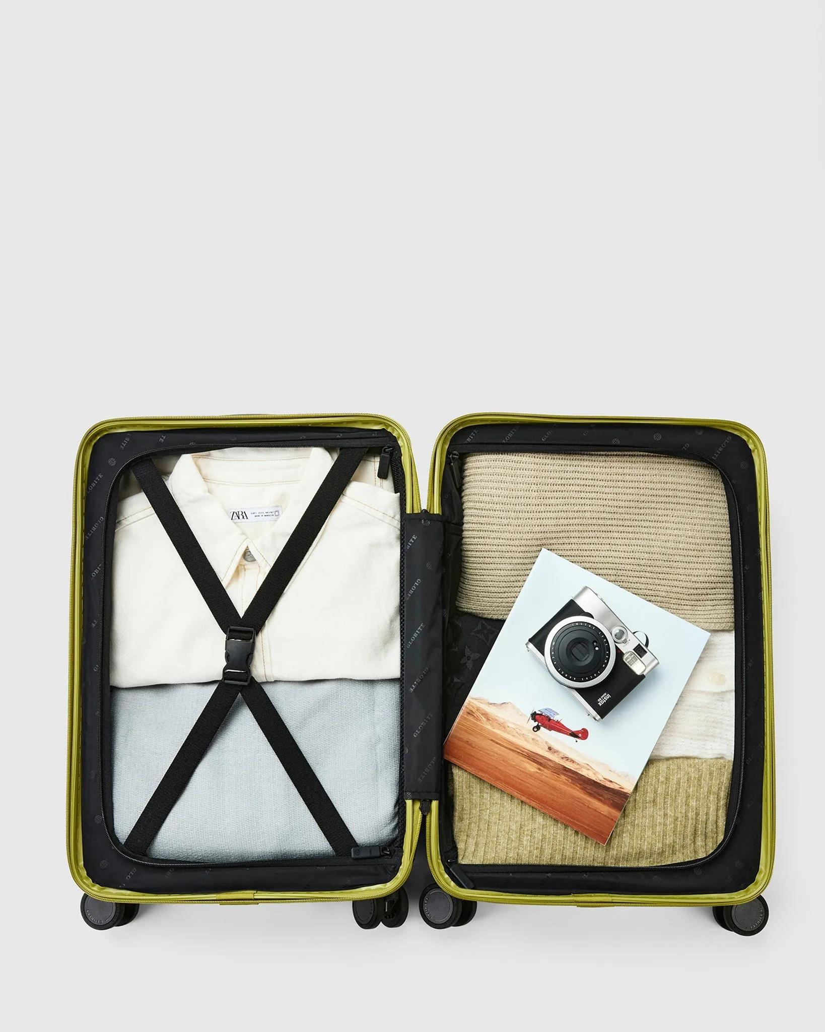 Carry On Suitcase - Wasabi Green