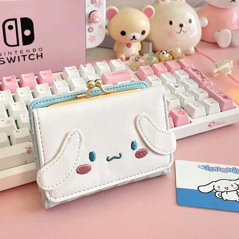 Cinnamoroll Wallet - Cute Anime Pouch