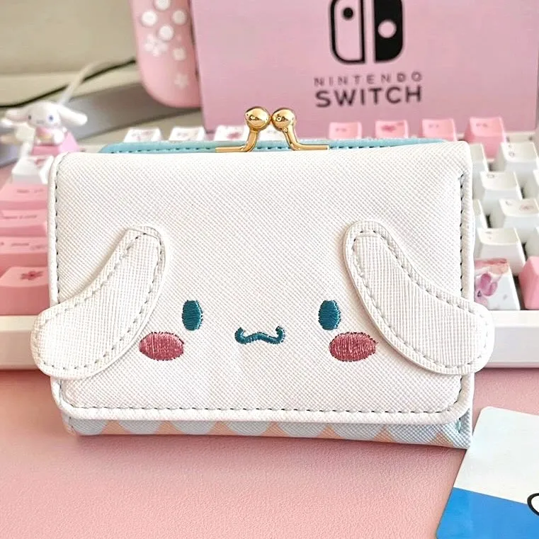 Cinnamoroll Wallet - Cute Anime Pouch