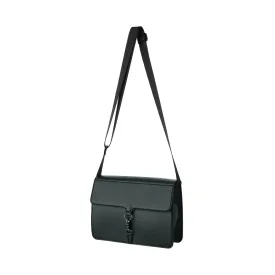 Crossbody Bag with Snap Hook (Blackish Green)