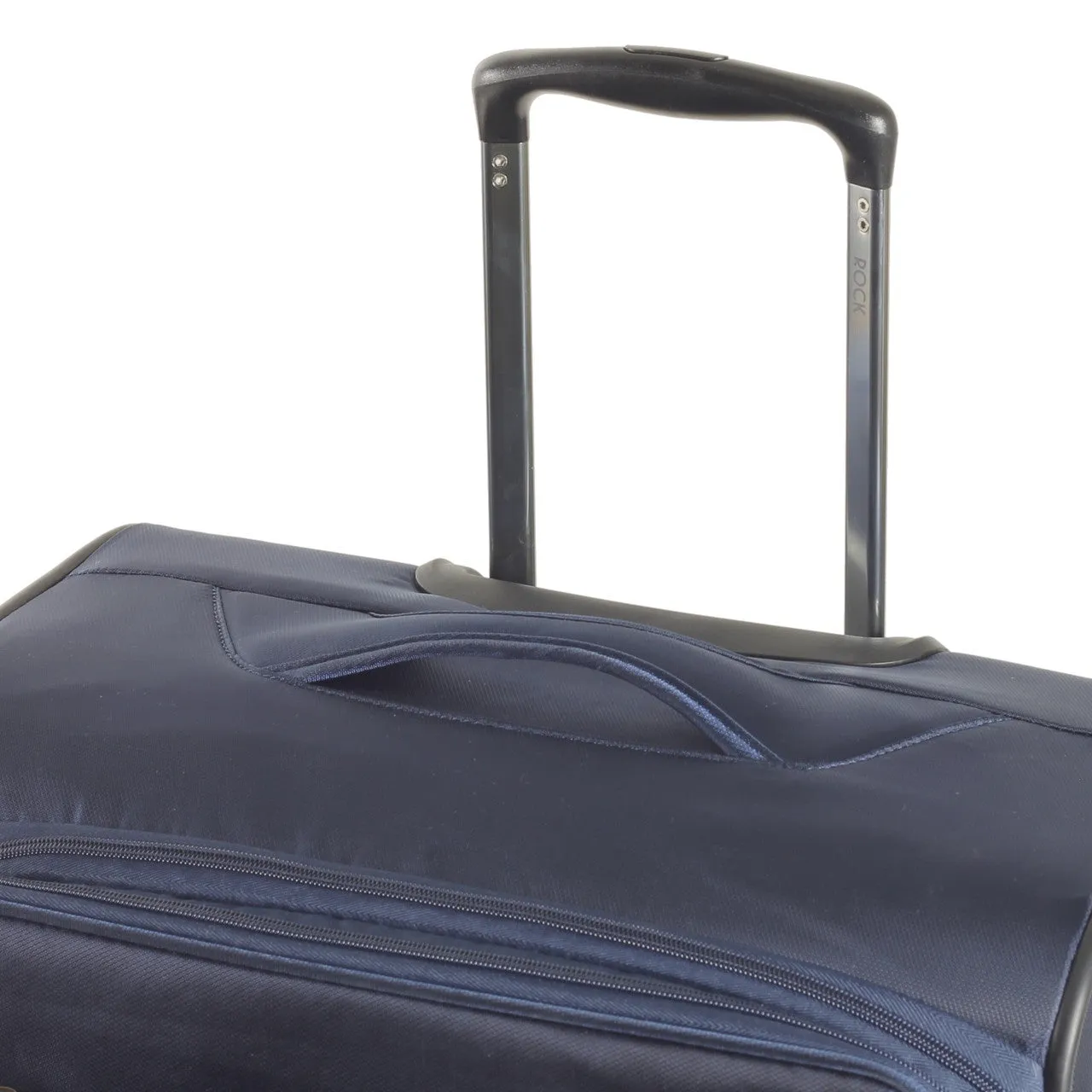 DELUXE-Lite 4 Wheel Expandable Medium Suitcase 72cm - Navy
