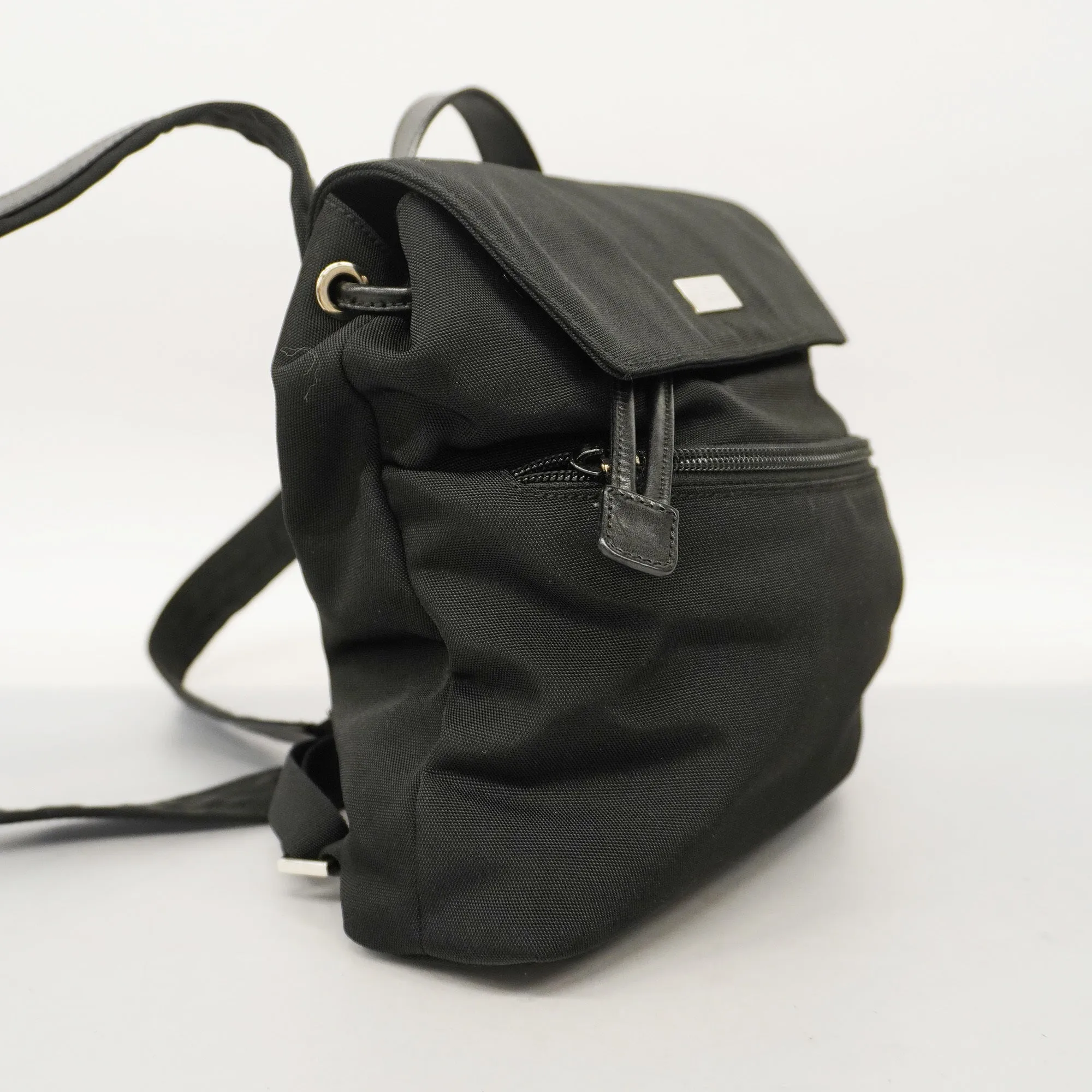 Gucci  Rucksack 003 0242 Women's Nylon Canvas Backpack Black