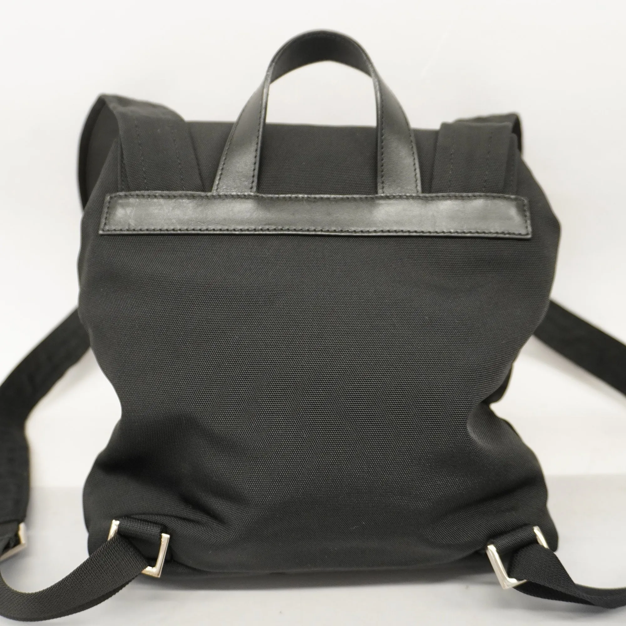 Gucci  Rucksack 003 0242 Women's Nylon Canvas Backpack Black