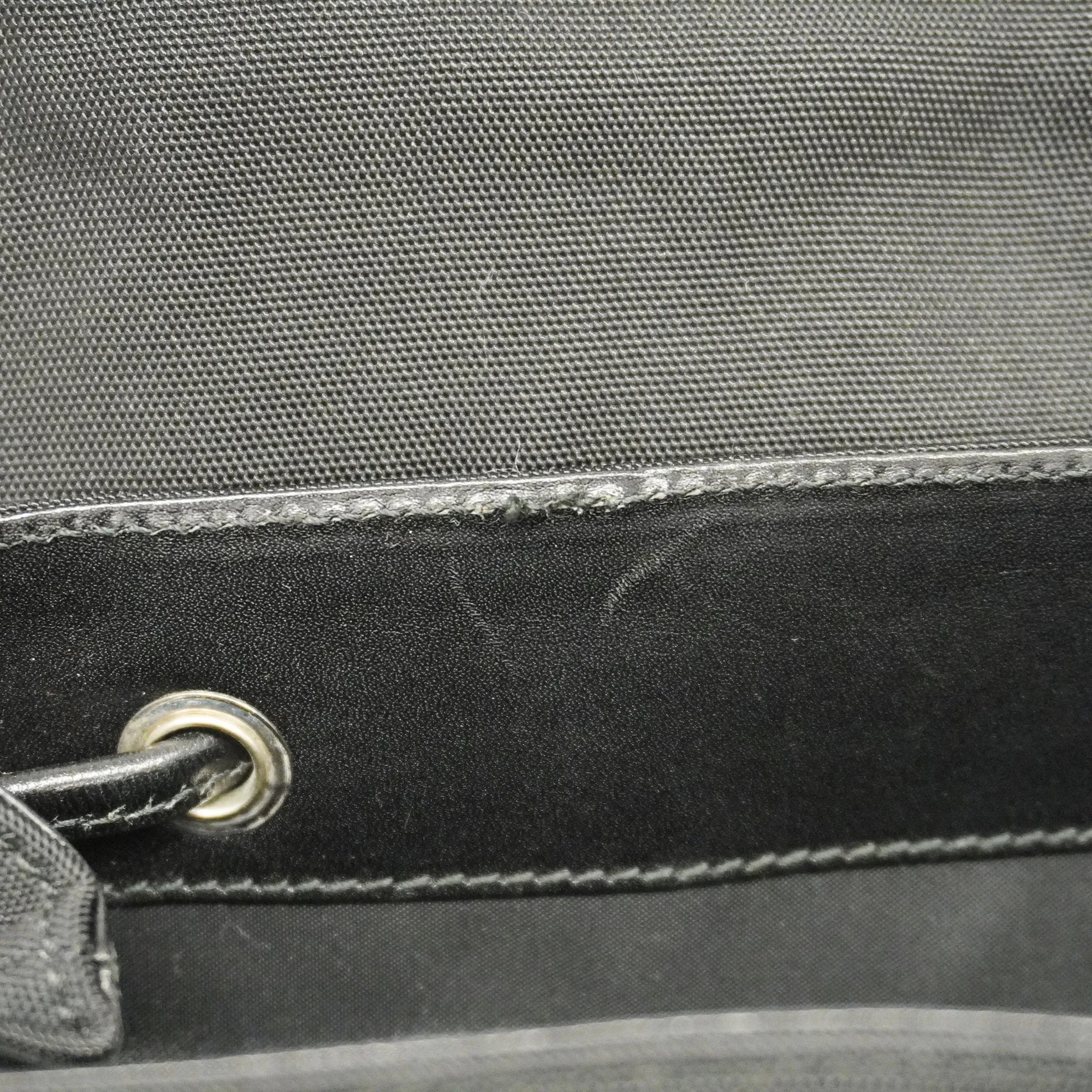 Gucci  Rucksack 003 0242 Women's Nylon Canvas Backpack Black