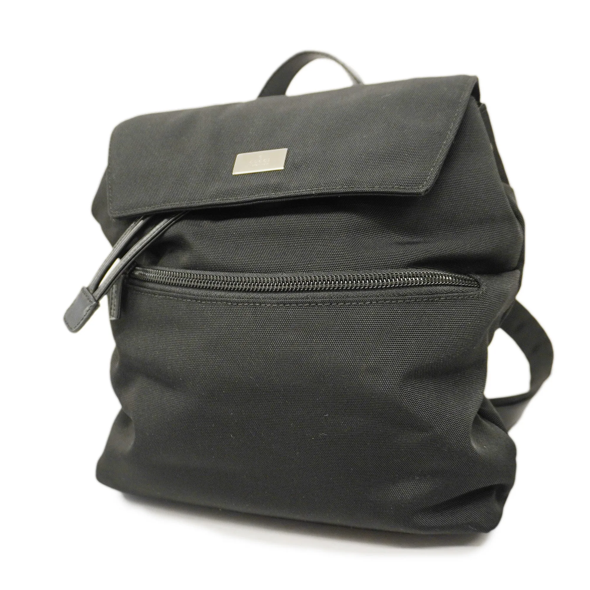Gucci  Rucksack 003 0242 Women's Nylon Canvas Backpack Black
