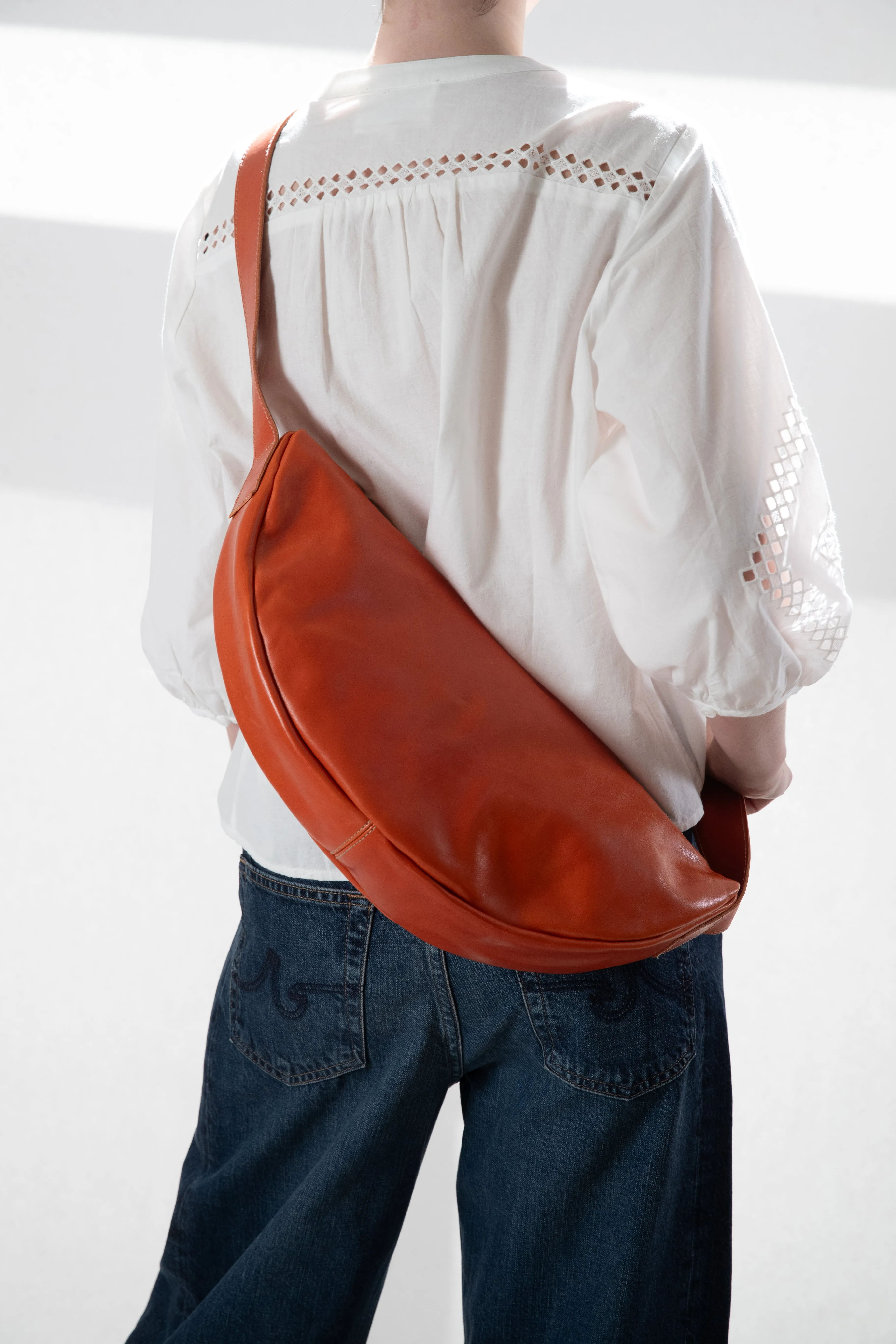 Harpers Emporium Luna Crossbody Bag in Jaffa