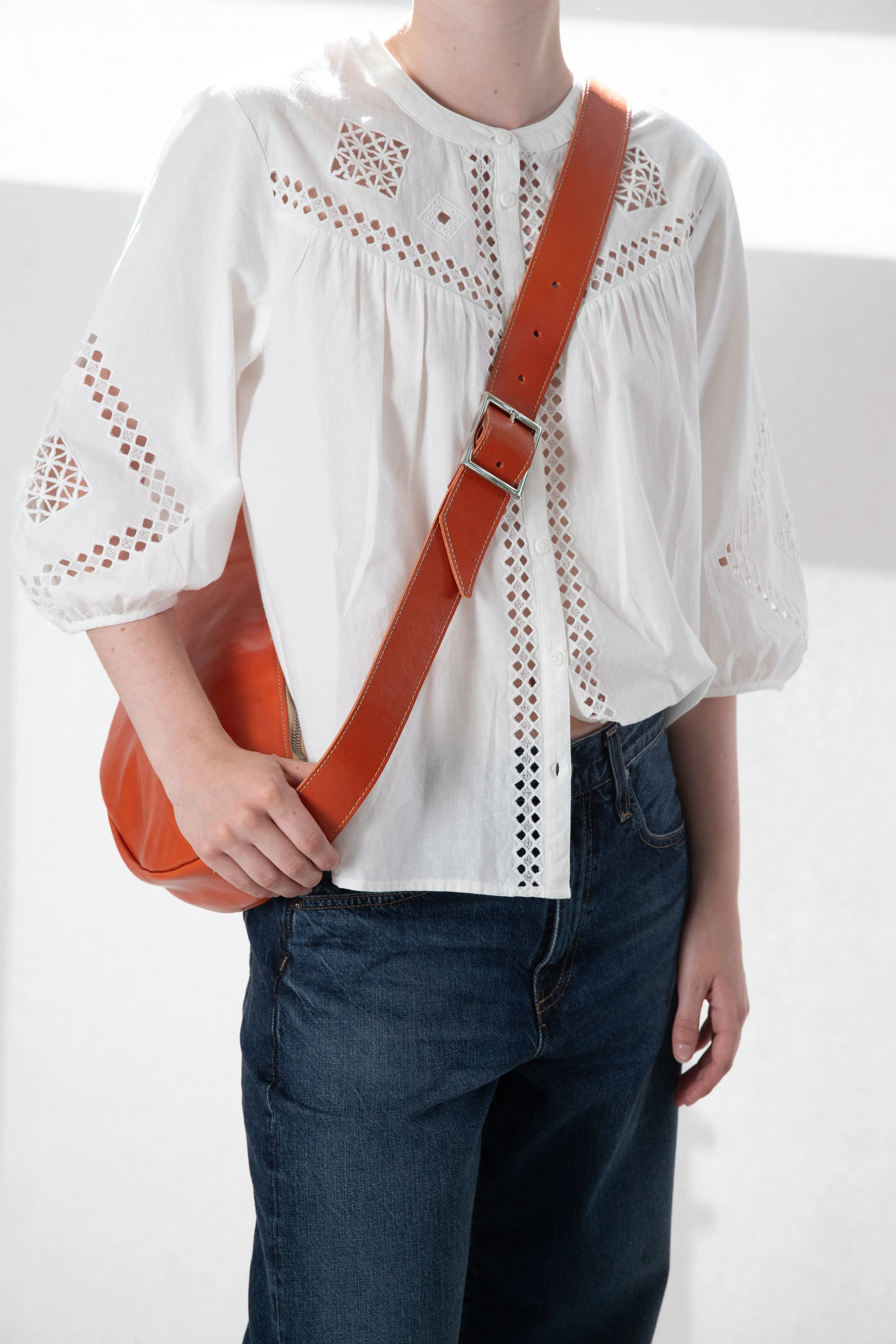 Harpers Emporium Luna Crossbody Bag in Jaffa
