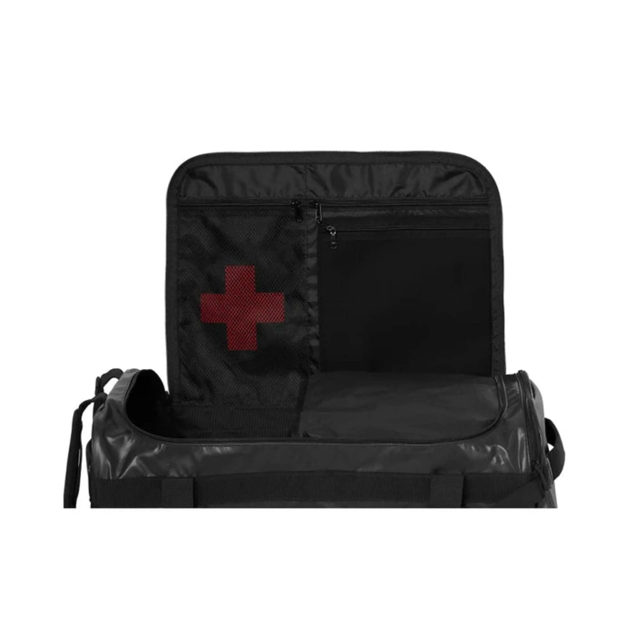 Helly Hansen Duffel Bag 79574 – 90L Water-Resistant, Padded & Adjustable Straps, Shoe Compartment, YKK Zippers, Travel & Work Organizer