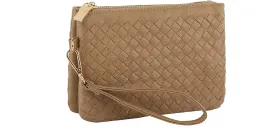 HR Shoulder Bags Wristlet Clutch Handbags convertible to crossbody