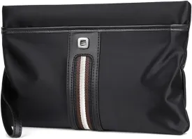 iCozzier Men's Oxford Clutch Bag Large Capacity Business Clutch Bags Wallet Pockets with Zipper Wallets for Men with Wrist Strap Wrist Bag Work Travel Casual