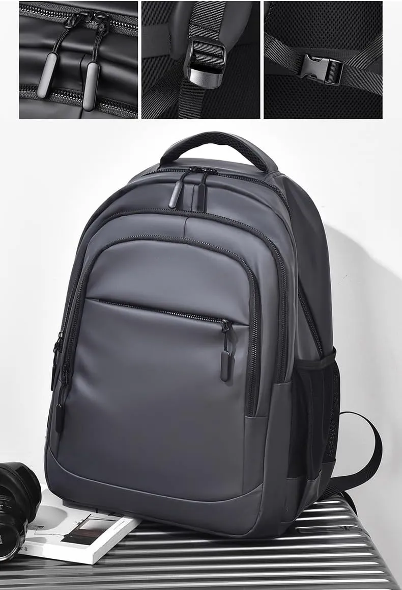 Laptop Backpack, Business Travel Durable Laptop Backpack For Men Women-Grey