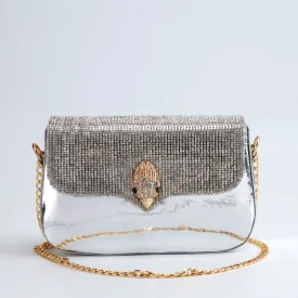 Luxury Diamond Eagle Head Evening Clutch Bag for Women #22