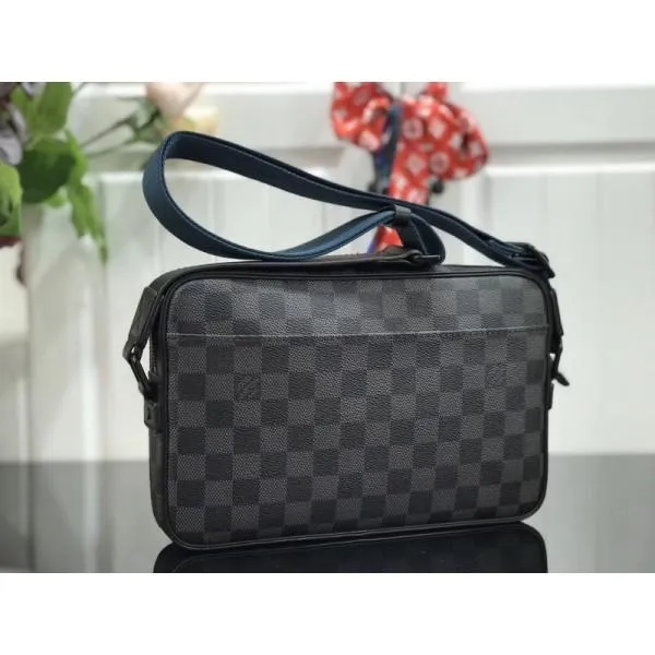 Men&#8217;s Alpha Messenger Bag Damier Graphite Canvas N40188 2019 Collection