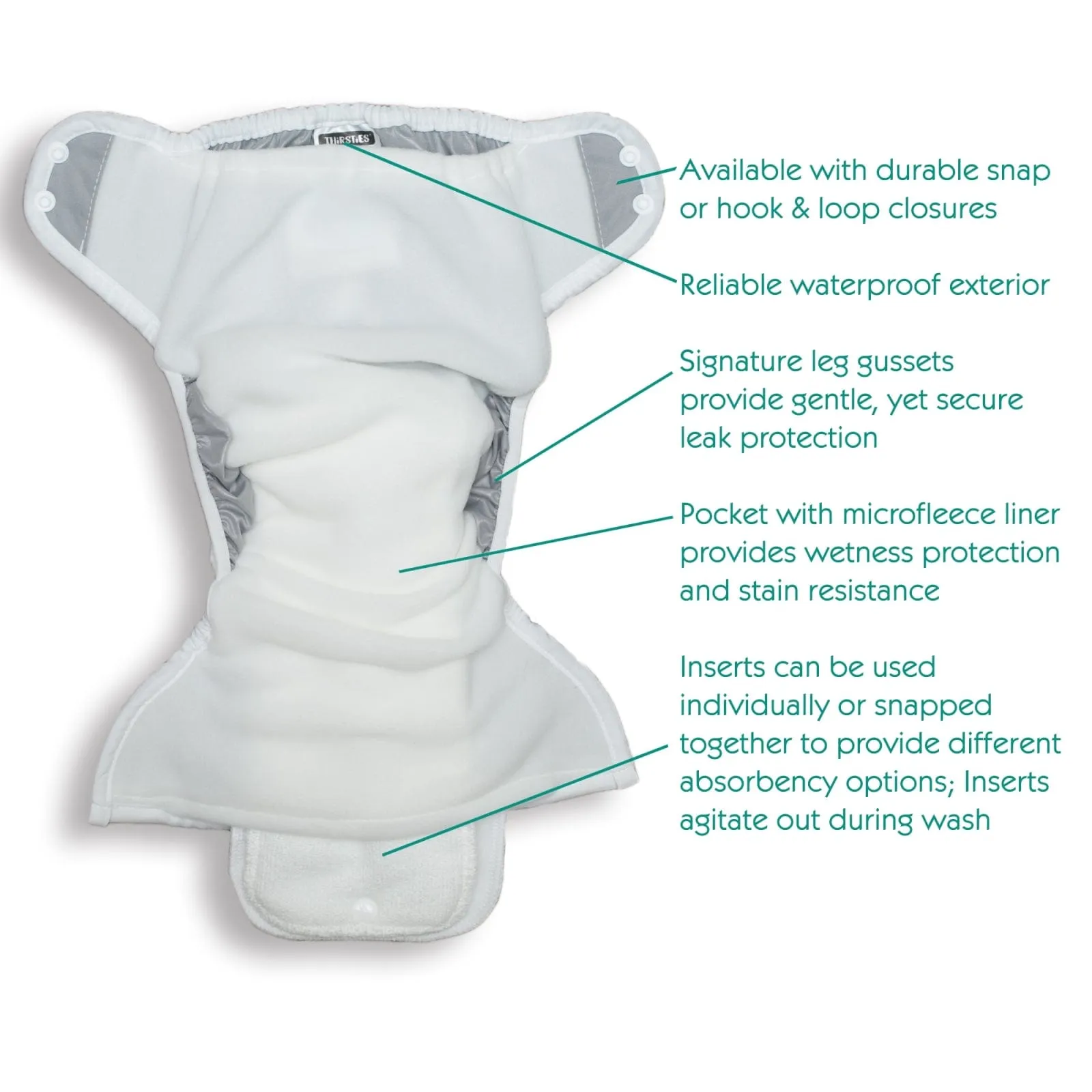 Mountain Twilight One Size Pocket Diaper
