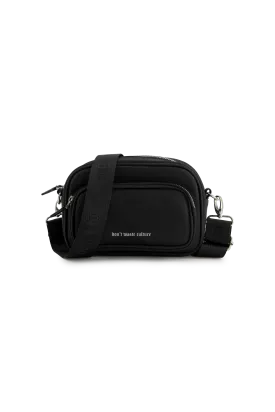 Nylon Messenger Bag | Black