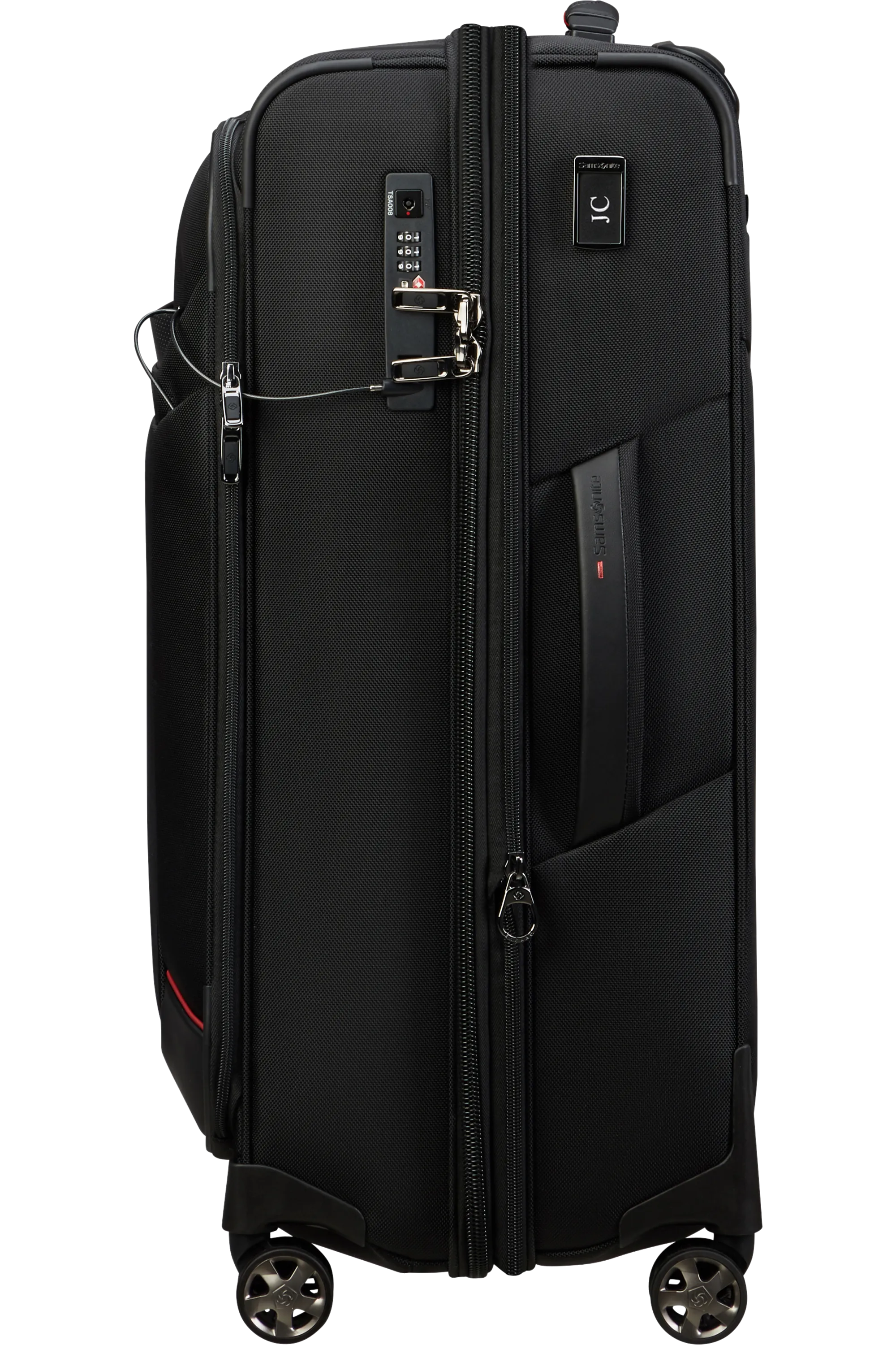 PRO-DLX 6 TRVL Spinner Expandable (4 wheels) 67cm - Black