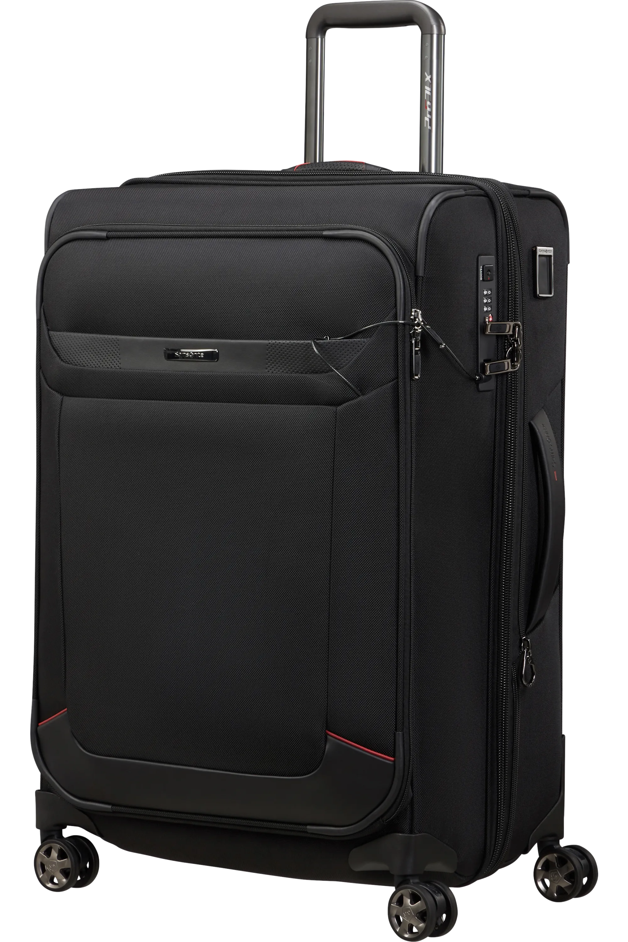 PRO-DLX 6 TRVL Spinner Expandable (4 wheels) 67cm - Black