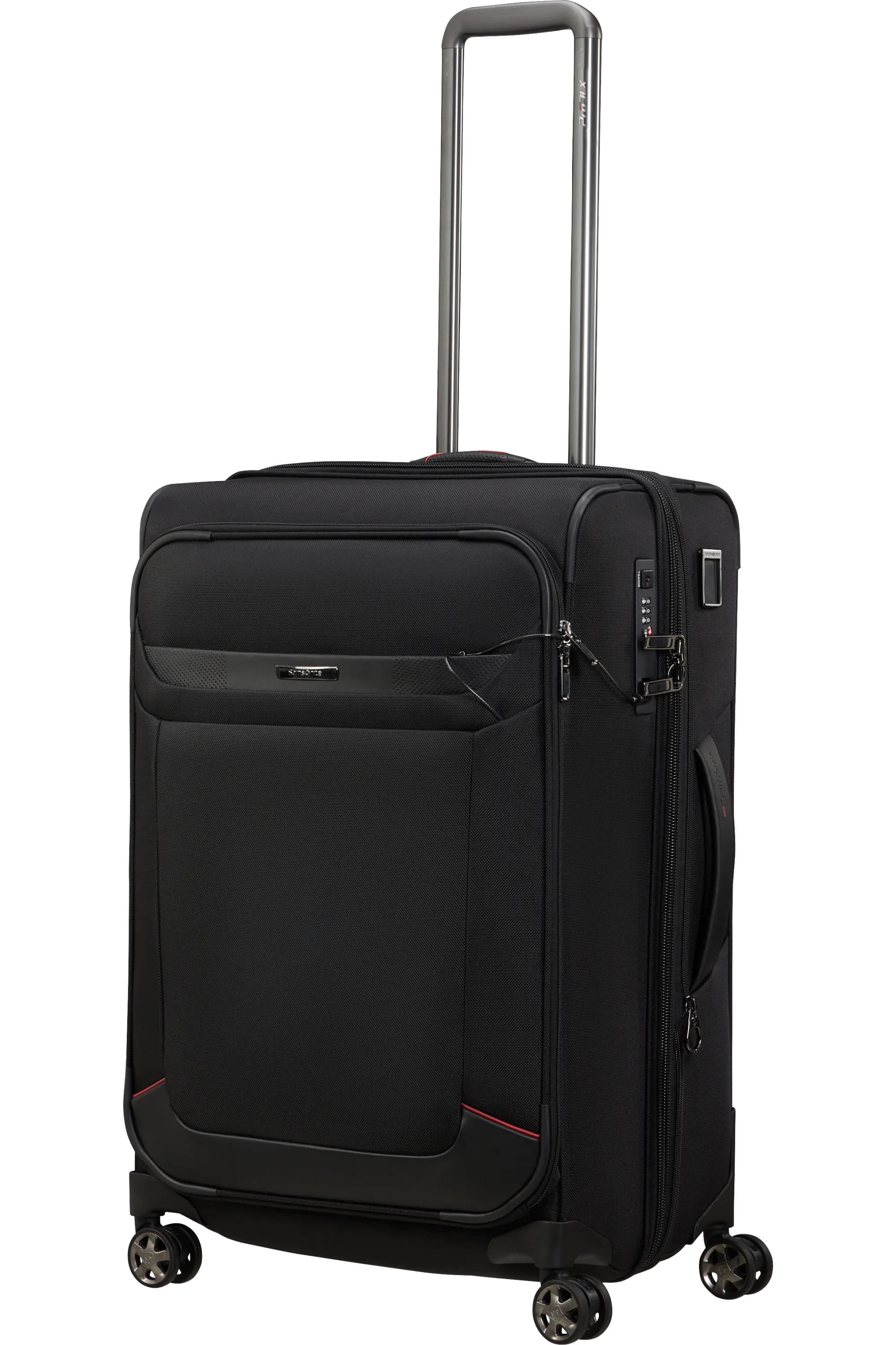 PRO-DLX 6 TRVL Spinner Expandable (4 wheels) 67cm - Black