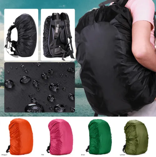 Rain-Resistant Backpack Raincoat
