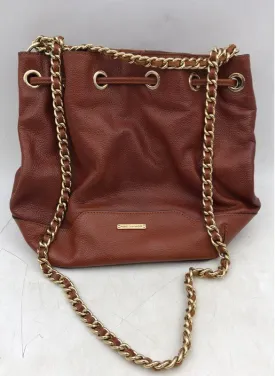 Rebecca Minkoff Brown Leather Bucket Bag