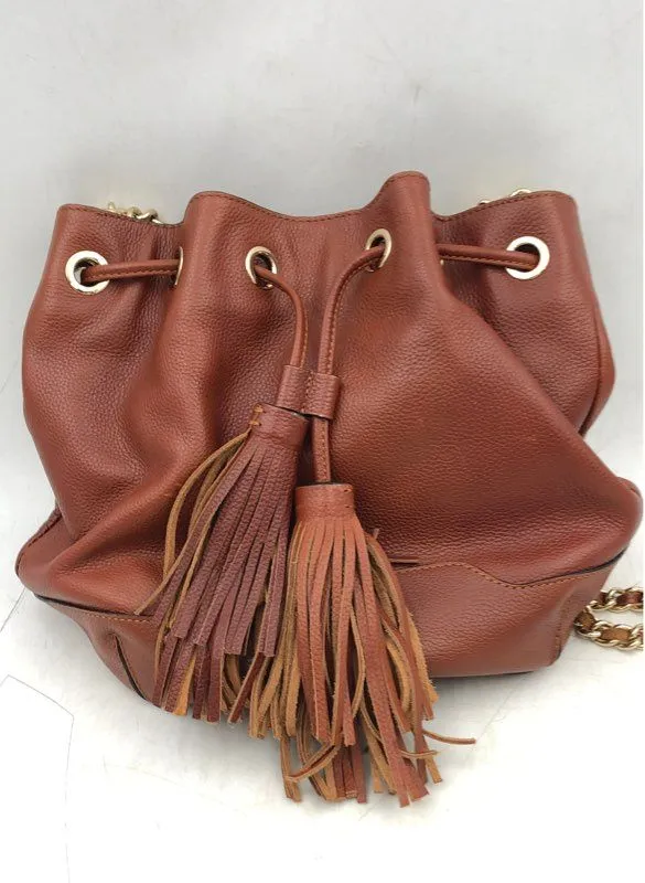 Rebecca Minkoff Brown Leather Bucket Bag