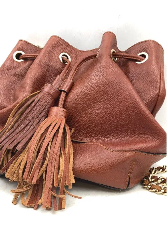 Rebecca Minkoff Brown Leather Bucket Bag
